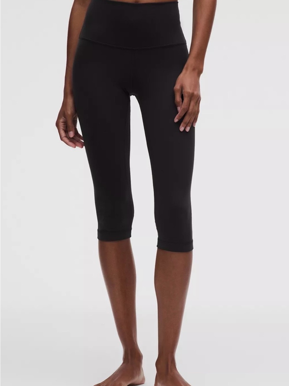 lululemon Align Black High-Rise Cropped Leggings